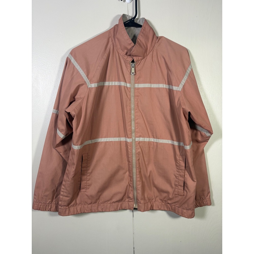 Vtg London Fog Outdoors Unlimited Reversible Jacket Reflective Windbreaker 9/10
